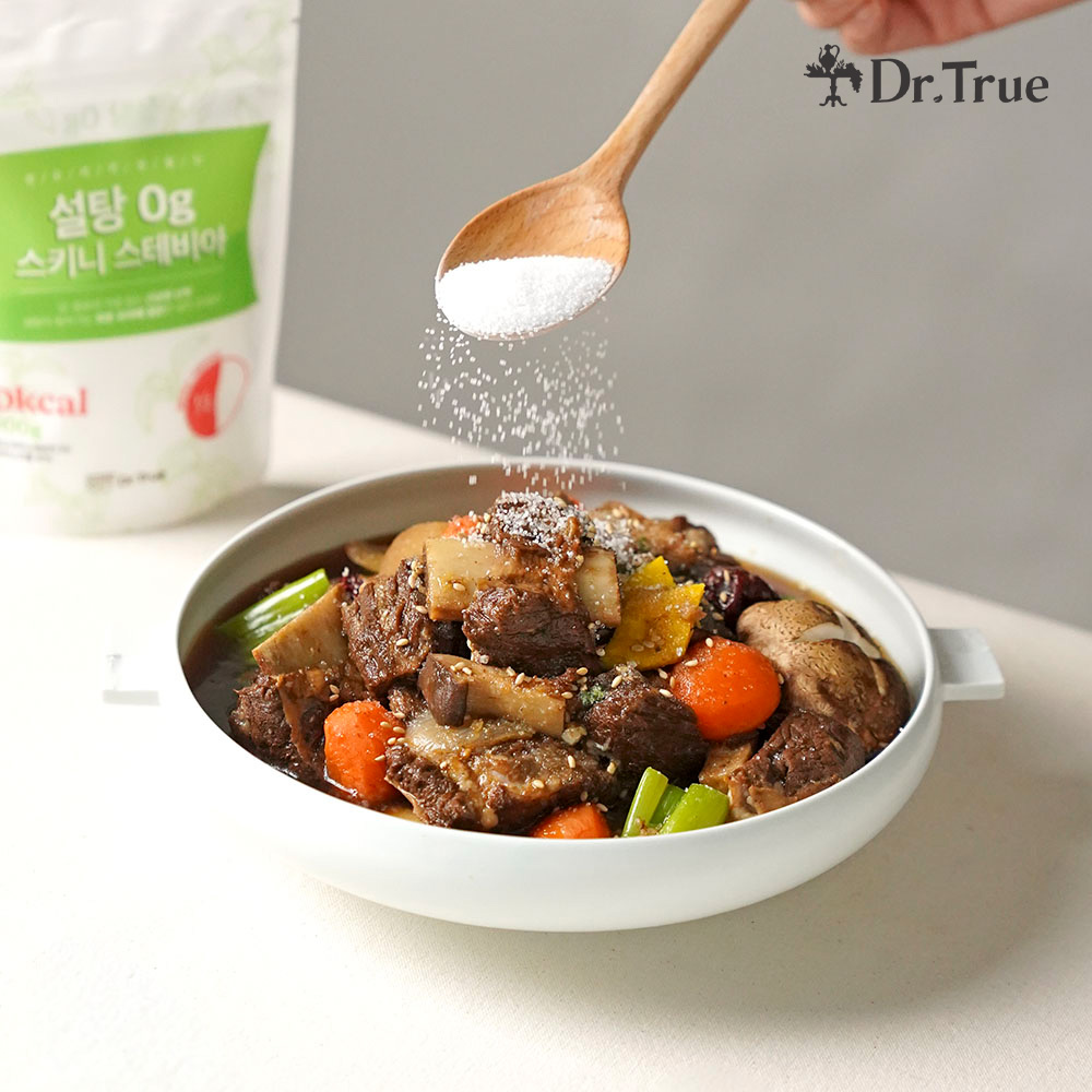 [닥터트루] 스테비아 선물세트(100g x 2팩 + 350g x 1팩 + 액상스테비아 375g 1병)