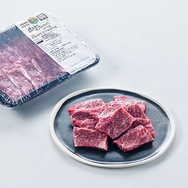 무항생제 한우 꽃갈비살(150g)