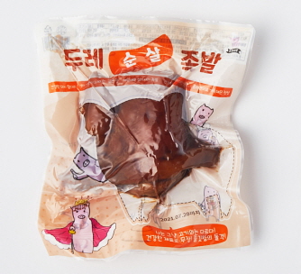 두레식품 무뼈 냉장 순살 족발 300g / 불소스 & 냉채소스(증정) / 야식 혼술 안주 등산