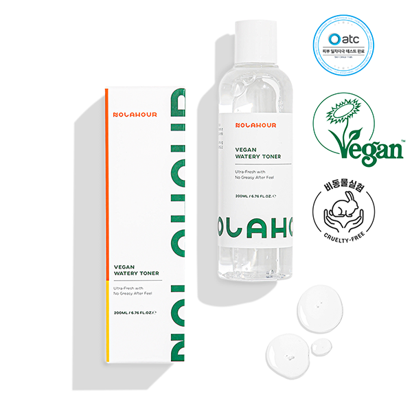 놀라아워 비건 화장품 약산성 어성초 토너 200ml