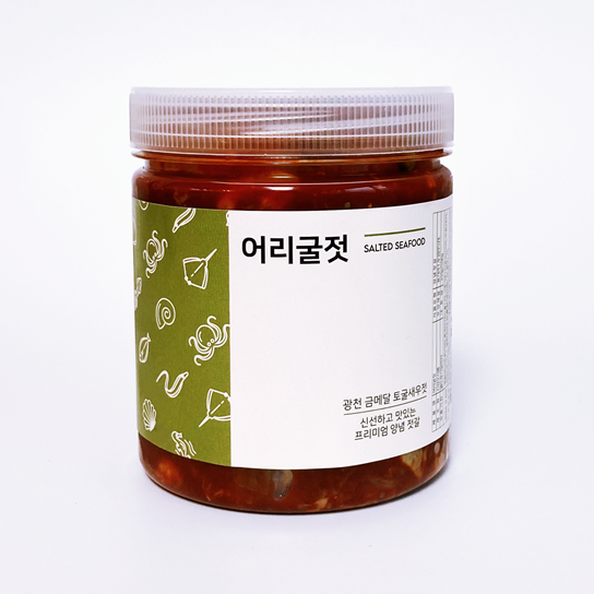 [광천금메달토굴새우젓] 어리굴젓(300g/500g)