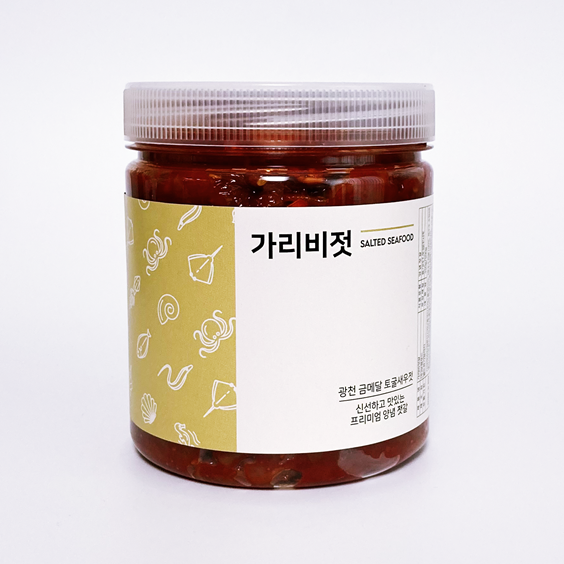 [광천금메달토굴새우젓] 가리비젓(300g/500g)