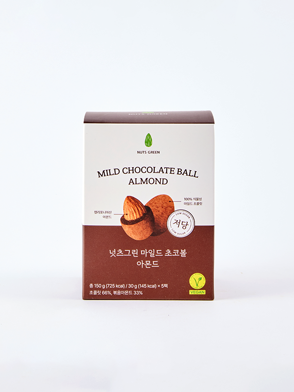 [리뉴얼 특가] 넛츠그린 아몬드 초코볼 (30g x 5봉지)