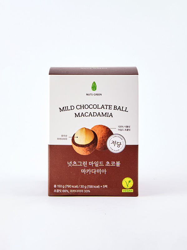 [리뉴얼행사+쿠폰] 넛츠그린 마카다미아 초코볼 (30g x 5봉지)