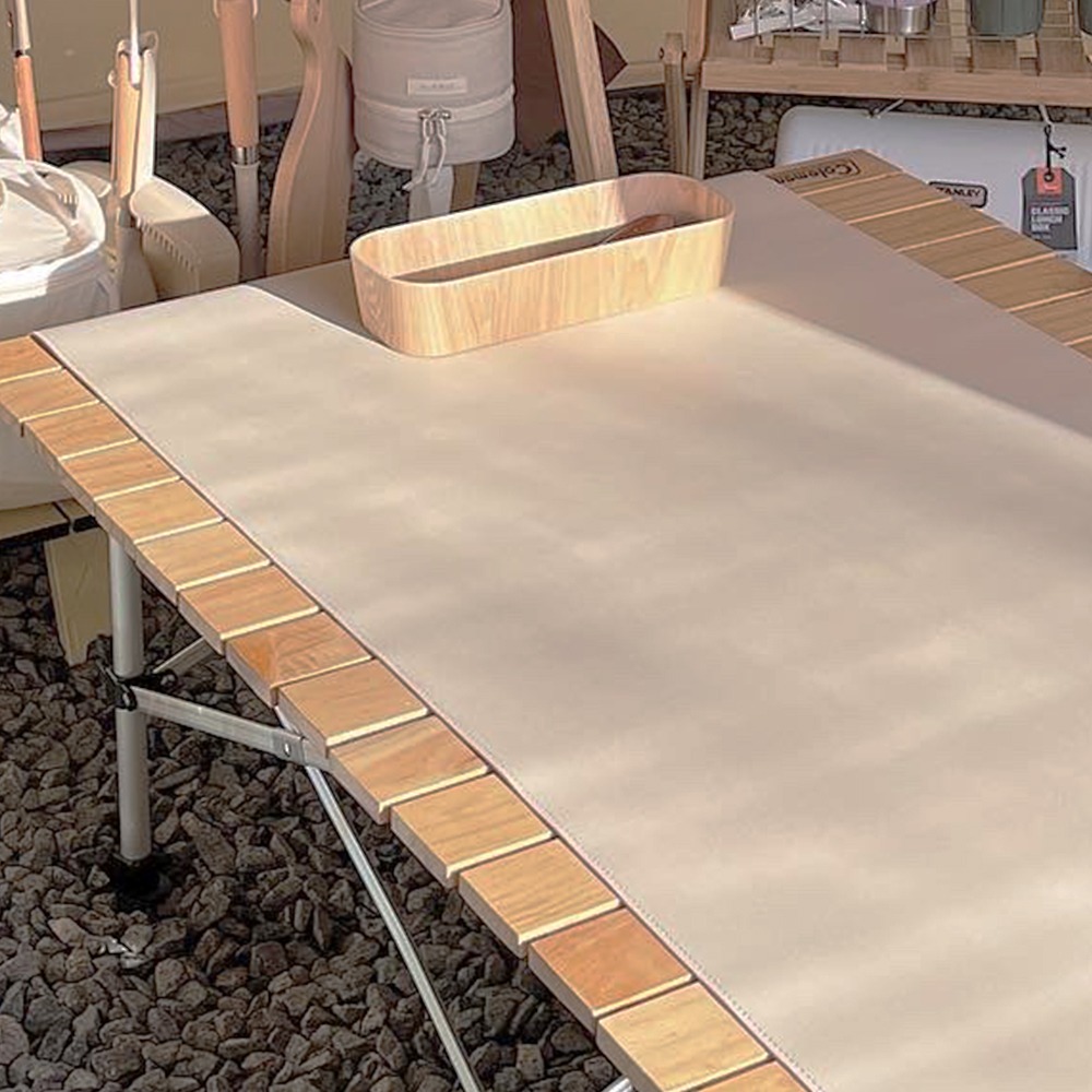 스노우 밀크 캠핑 테이블 매트