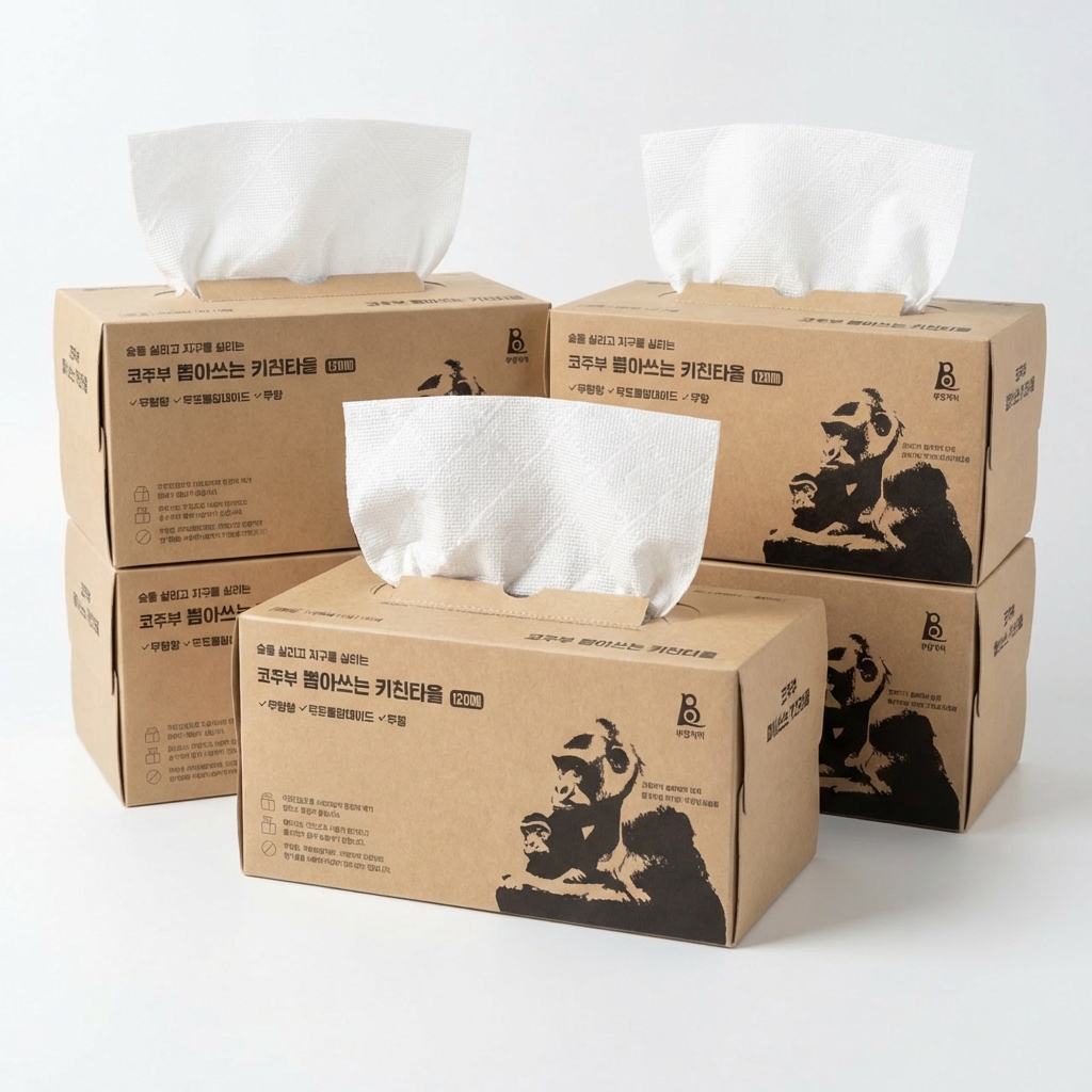 코주부 뽑아쓰는 키친타올 24갑