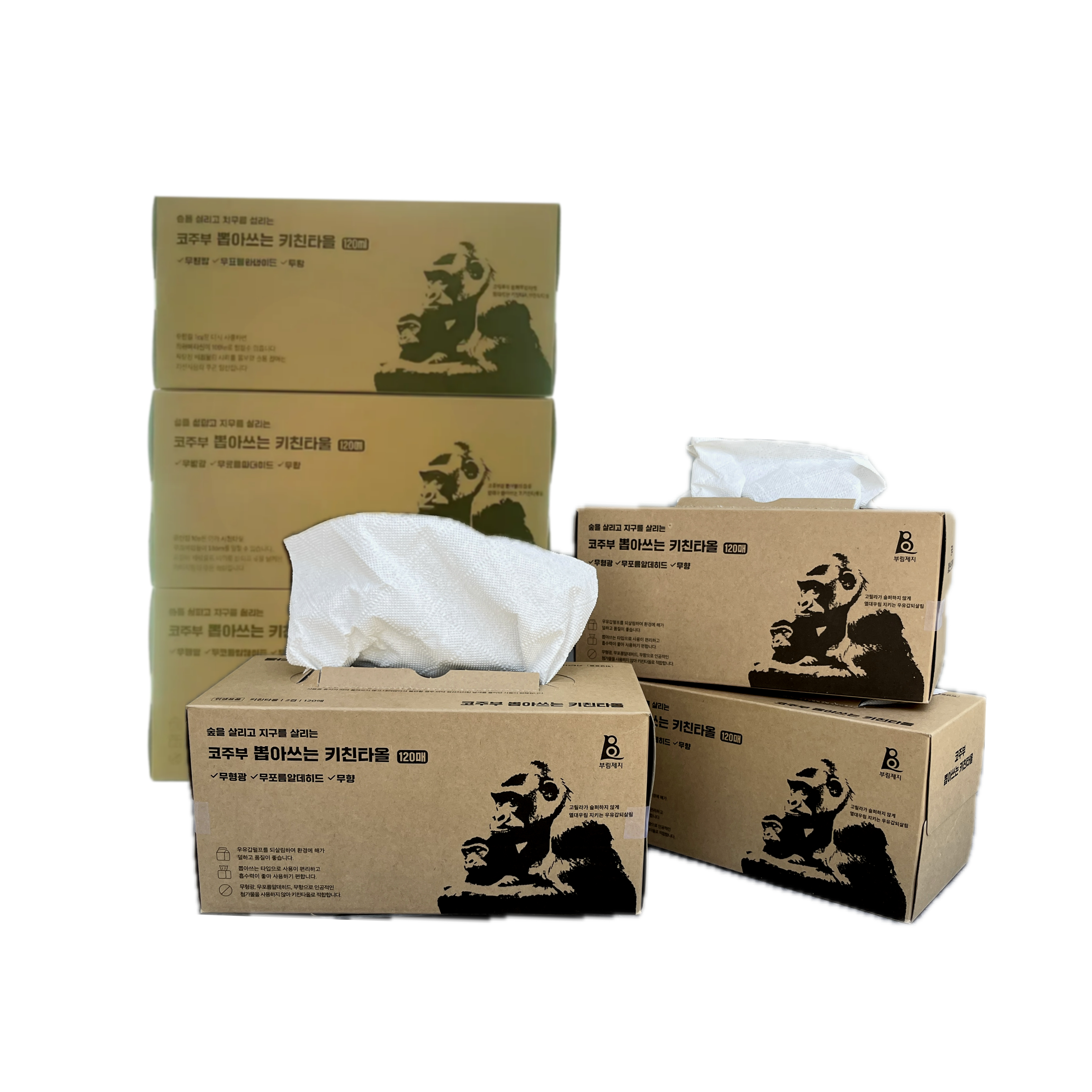 코주부 뽑아쓰는 키친타올 24갑