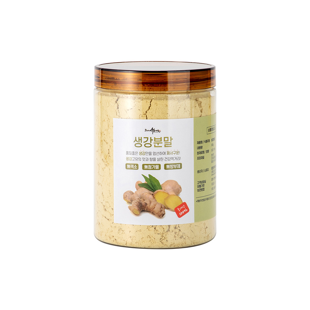 전통비법 찐생강 가루 분말 천연 조미료 300g