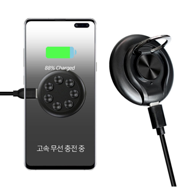 [엑스트라] WCP-130 링 홀더 ＆ 흡창형 무선 C타입 고속 충전기