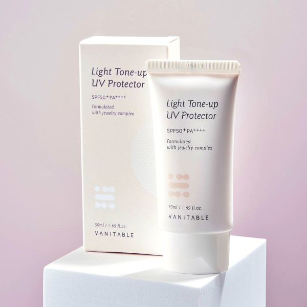 [종료특가] 베니테이블 라이트 톤업 UV 선크림 50ml SPF50+PA++++