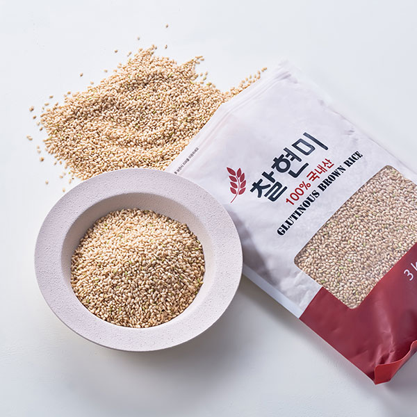 국내산 찰현미(3kg)