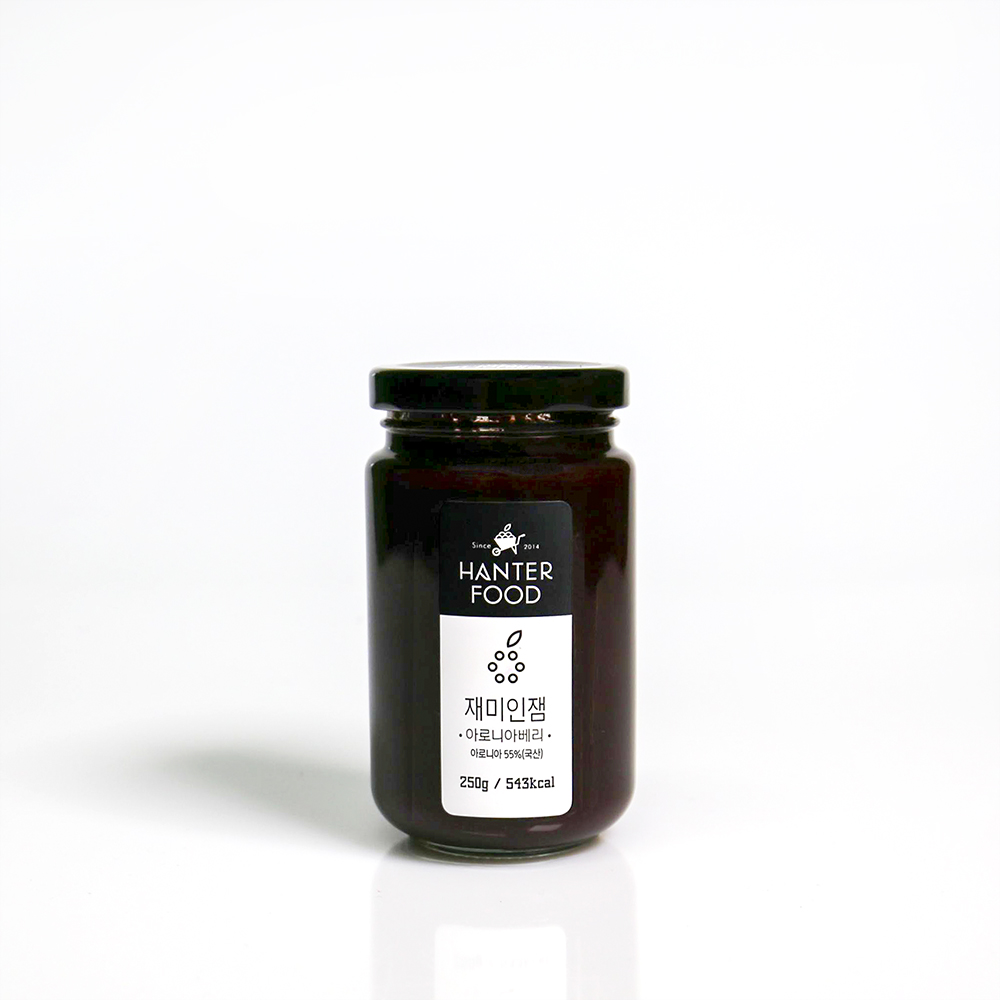 한터식품 무설탕 수제 아로니아베리잼 250g 대표이미지 섬네일