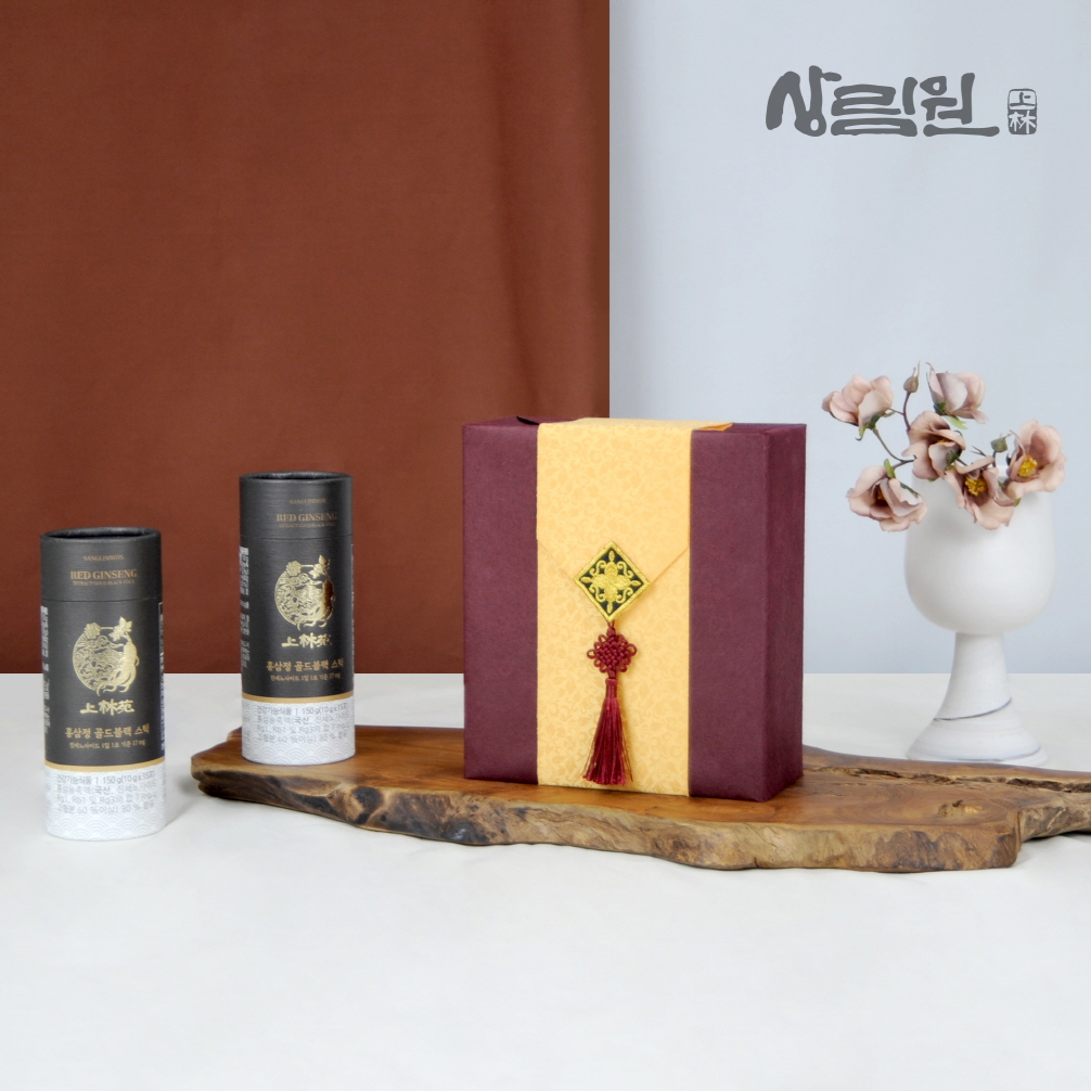 [상림원] 홍삼정 골드블랙 스틱 30포 (한지포장)
