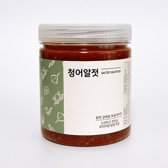 [광천금메달토굴새우젓] 청어알젓(300g/500g)