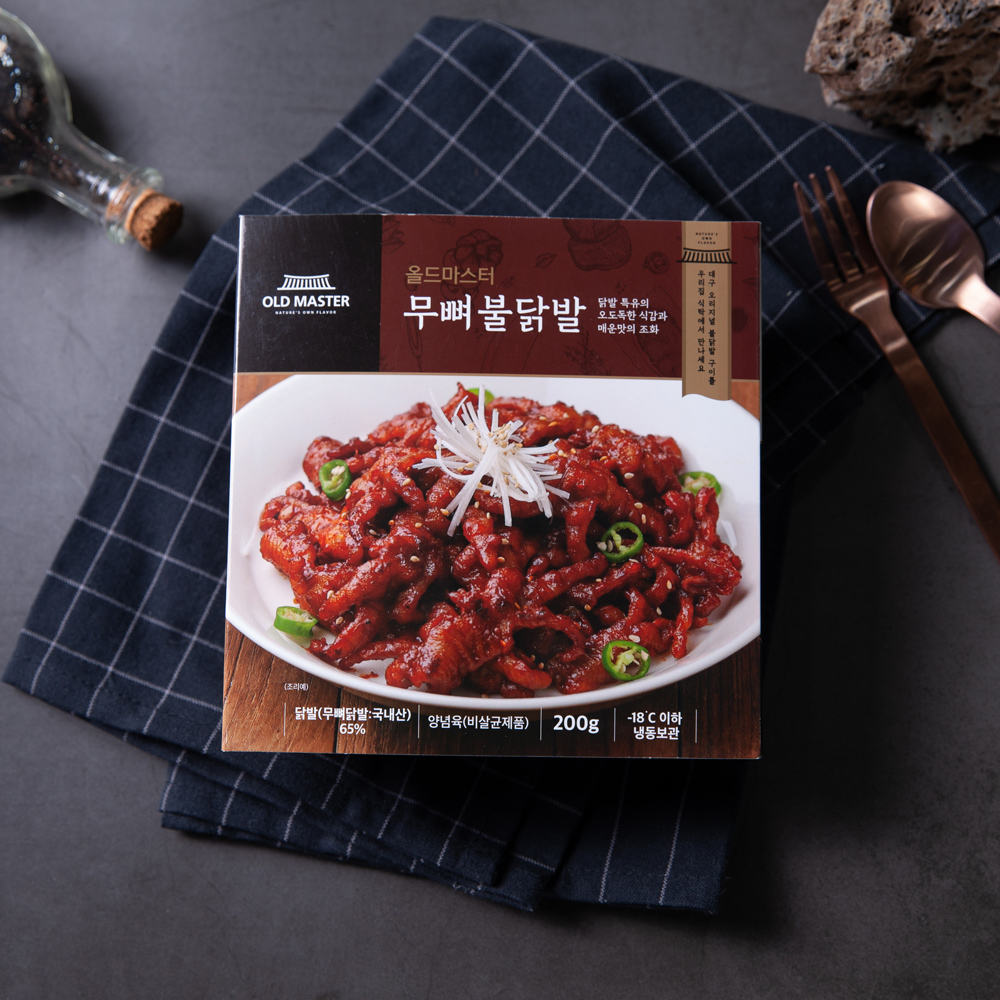 올드마스터 무뼈불닭발 200g