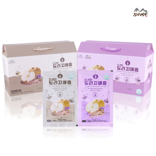 무농약 3년근 순수 도라지배즙 90ml*30팩 대표이미지 섬네일