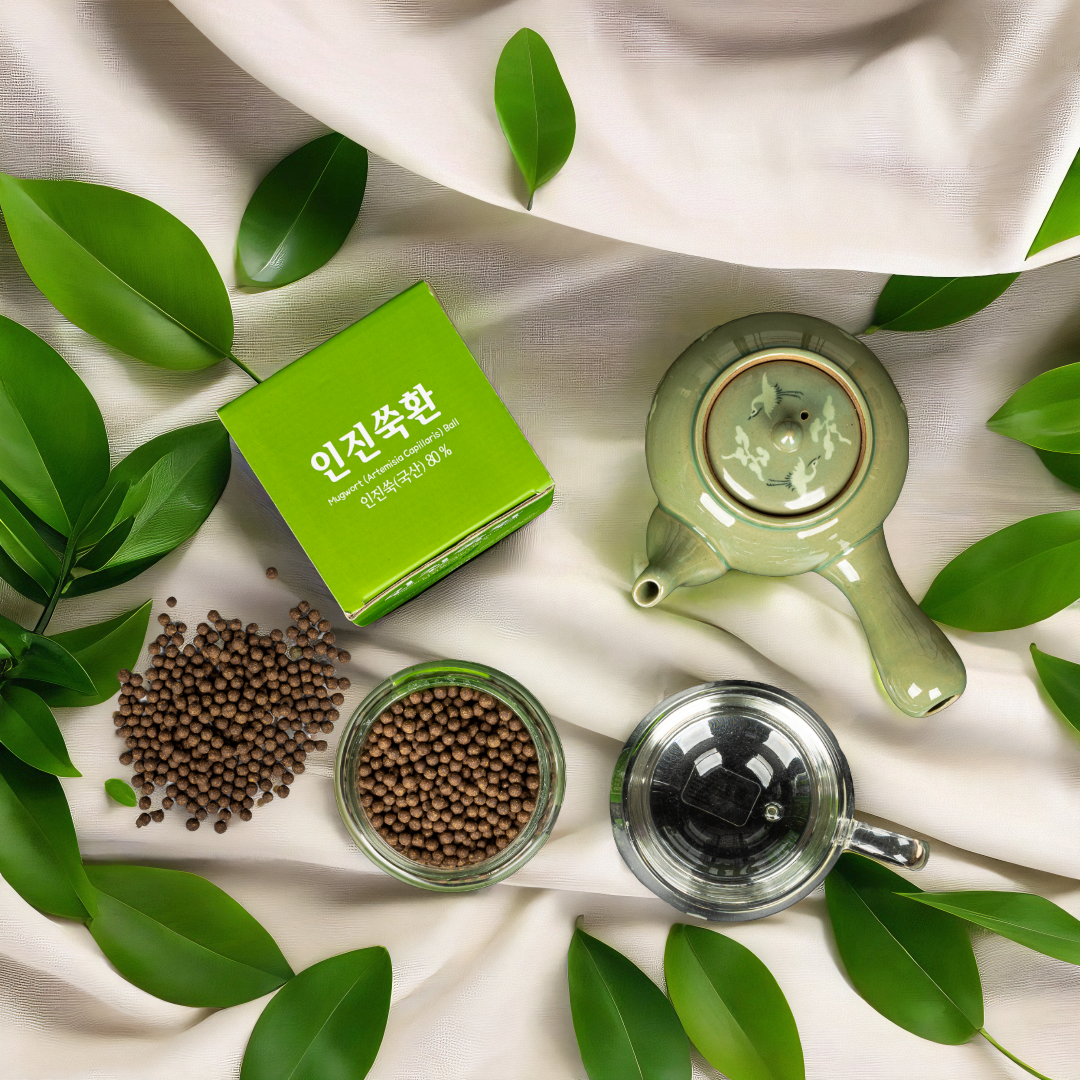 청정 자연산 직접 채취 제조 인진쑥환 300g