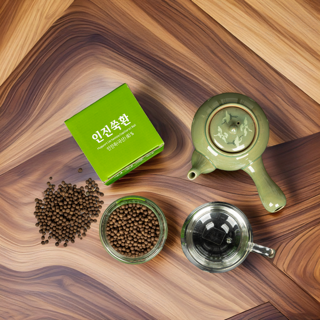 청정 자연산 직접 채취 제조 인진쑥환 300g