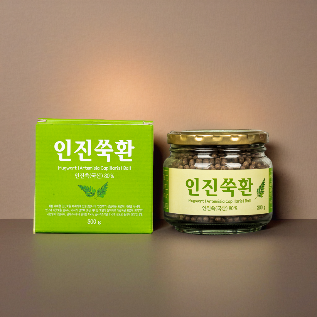 청정 자연산 직접 채취 제조 인진쑥환 300g