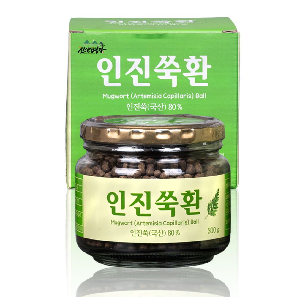 청정 자연산 직접 채취 제조 인진쑥환 300g