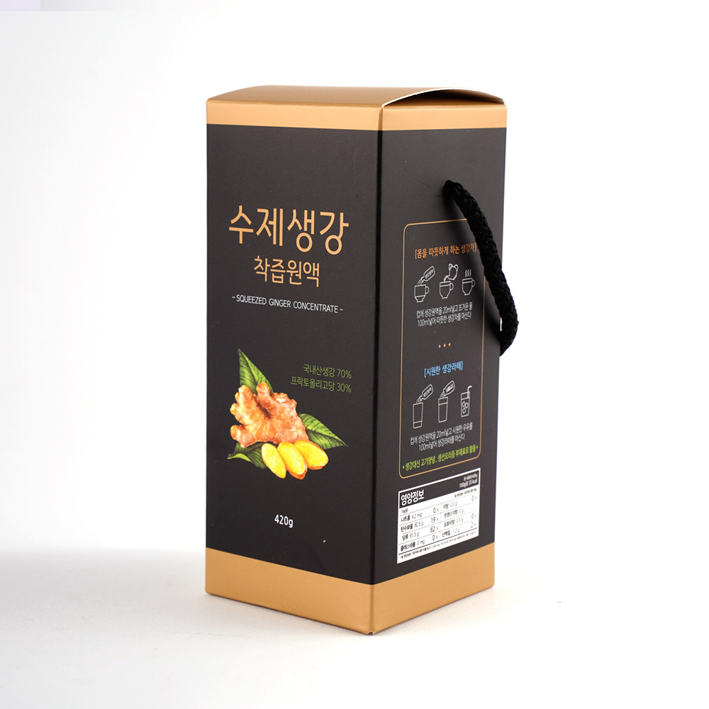 국산 수제 생강진액 착즙 액기스 420g