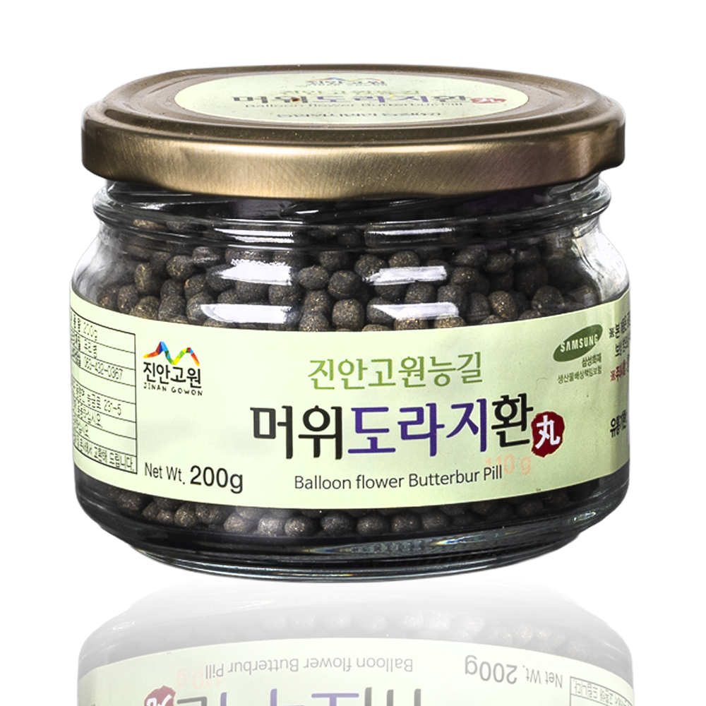 무농약 직접 재배 머위도라지환 200g