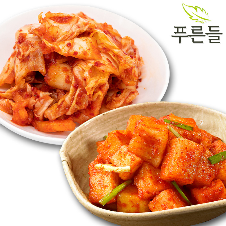[푸른들] 양념한가득 남도식 맛김치+깍두기 대표이미지 섬네일