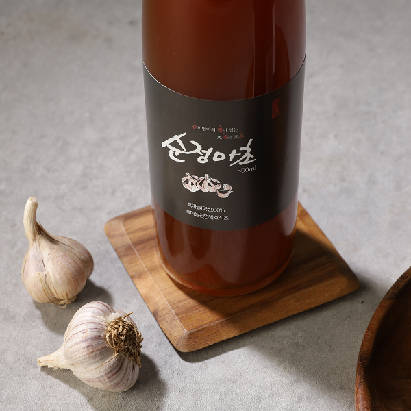 순희엄마 순정마초<br>(흑마늘 천연발효식초) 500ml 