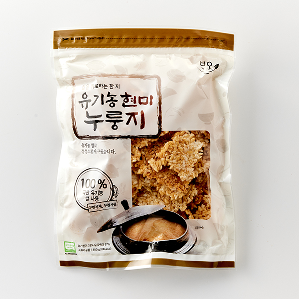 가마솥 유기농 현미 누룽지 (300g)