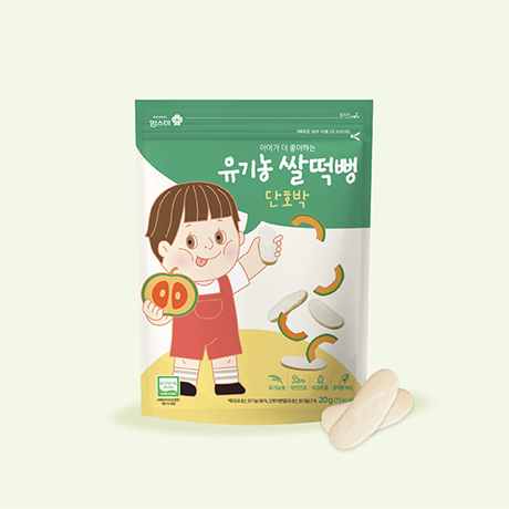 [맘스미]아이간식 쟁여놓기 쌀떡뻥 12봉세트 (백미,당근,단호박)