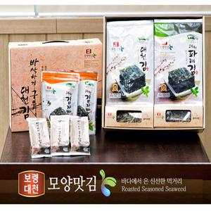 바삭하게 구운 대천 파래김(20g*10봉) 대표이미지 섬네일