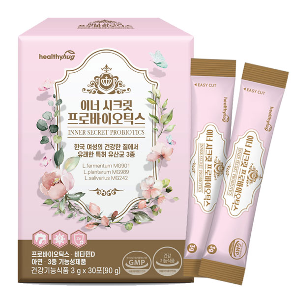 [3+1이벤트] 이너시크릿 질유산균 30억 CFU보장 19종 유산균