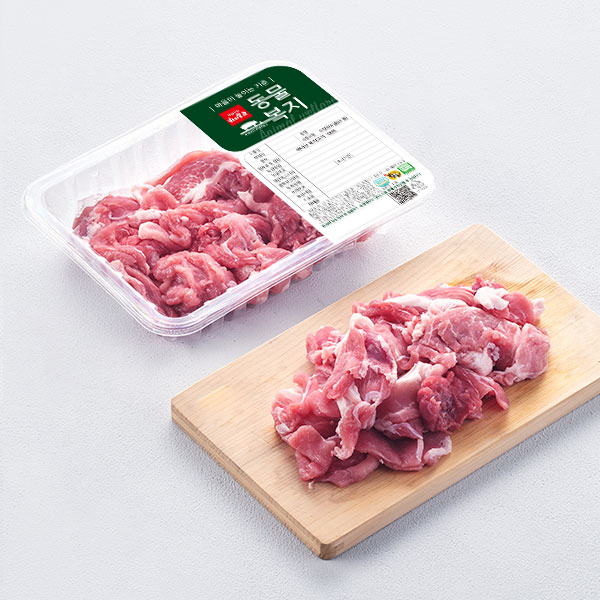 동물복지 한돈 앞다리(불고기용, 300g)