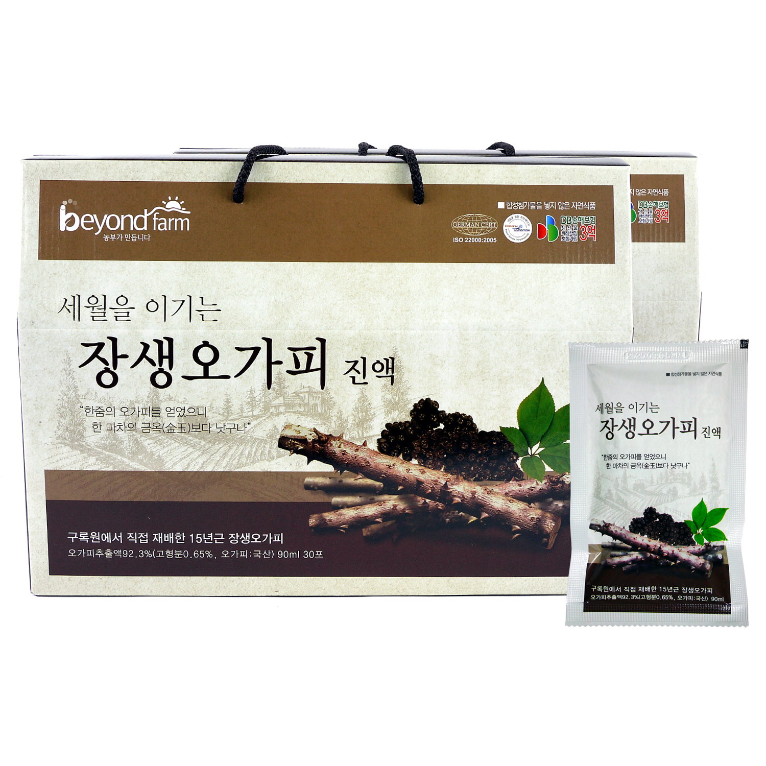 구록원 장생오가피진액 90ml 30포 가시오가피 엑기스 대표이미지 섬네일