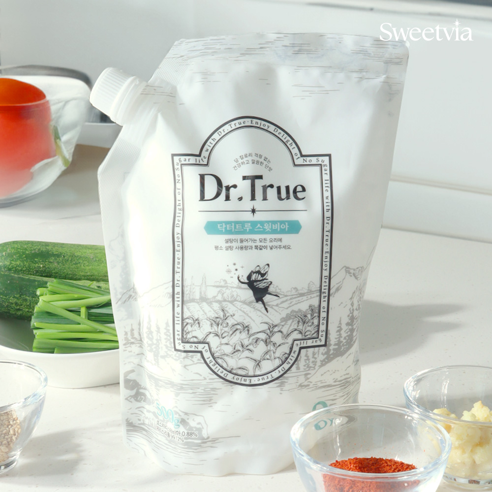[닥터트루] 스윗비아 에리스리톨 스테비아 설탕 용기형 200g &파우치형 500g 골라담기