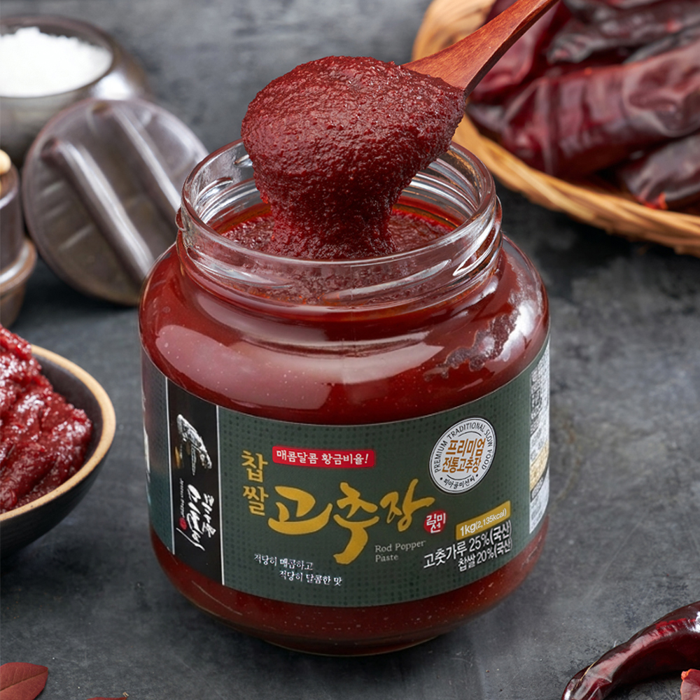 전통한식 프리미엄 찹쌀고추장 1kg