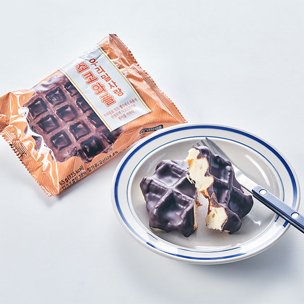 우리밀 사랑 초코와플 65g