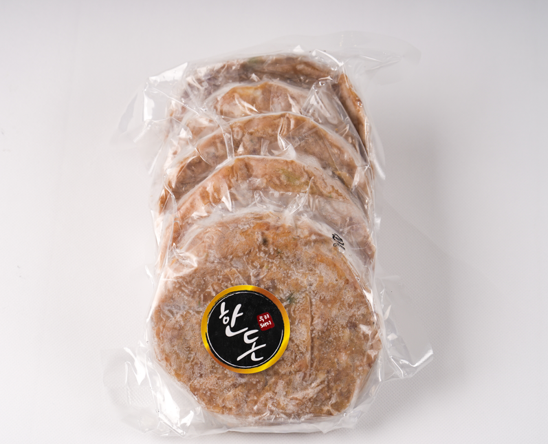 와룡총각 한돈 곤약 떡갈비 스테이크 맛집(5장)