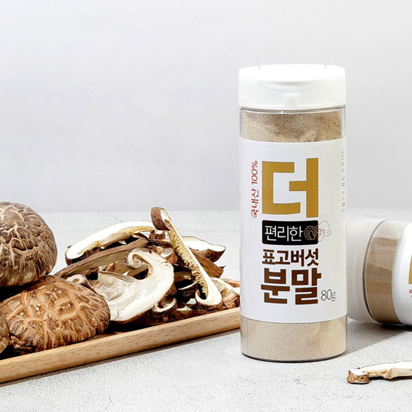 참나무원목재배 유기농 표고버섯 분말 80g 대표이미지 섬네일