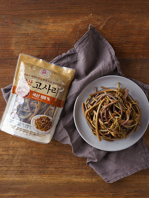 [농할20%쿠폰] 국산 삶은 고사리(450g)<br>고형량(150g)