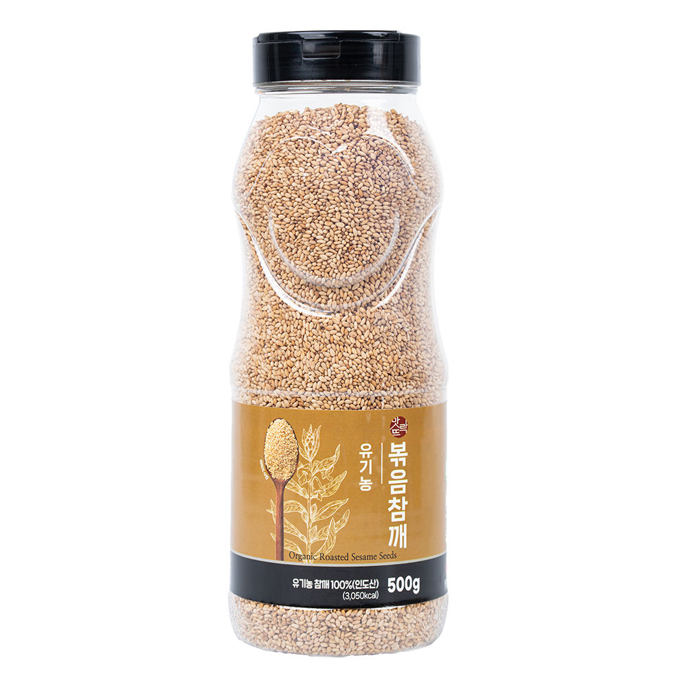 맛뜨락 유기농 볶음참깨 500g