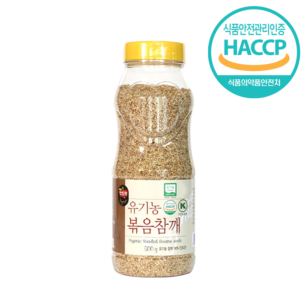 맛뜨락 유기농 볶음참깨 500g