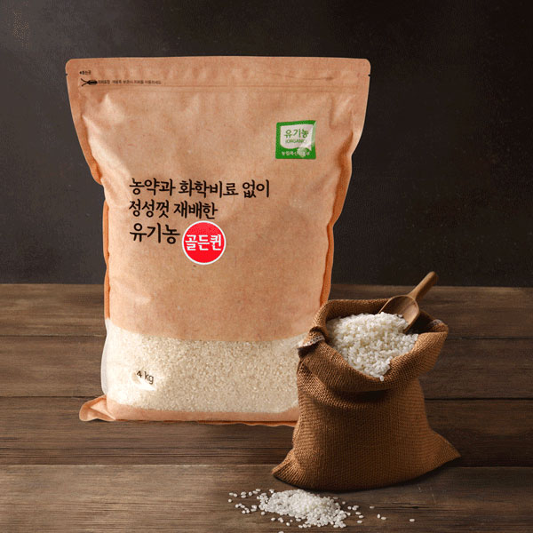 [24년산]유기농 골든퀸 2호(4kg)[10/1일 발송]