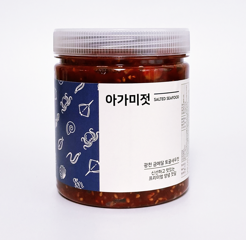 [광천금메달토굴새우젓] 아가미젓(300g/500g)