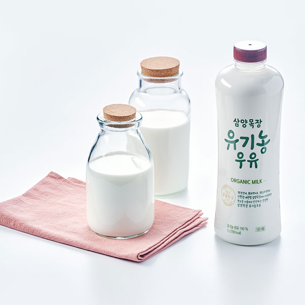 [감사특가]삼양목장 유기농우유 1000mL