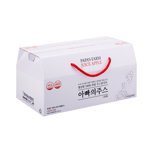 [연두팜] 아빠의주스 사과즙 100ml 20개입