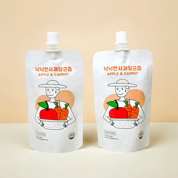 넉넉한사과당근즙 100ml x 20포