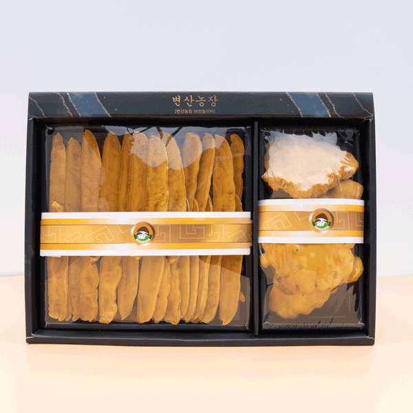 국산 농장직송 무농약 장수상황버섯 300g 절편 특상품 선물세트