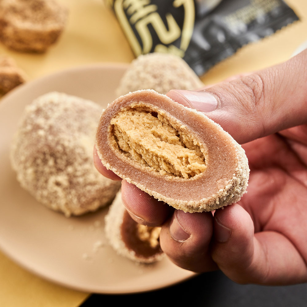 수라당 타이거슈가 흑당크림 찹쌀떡(40g x 12개입)