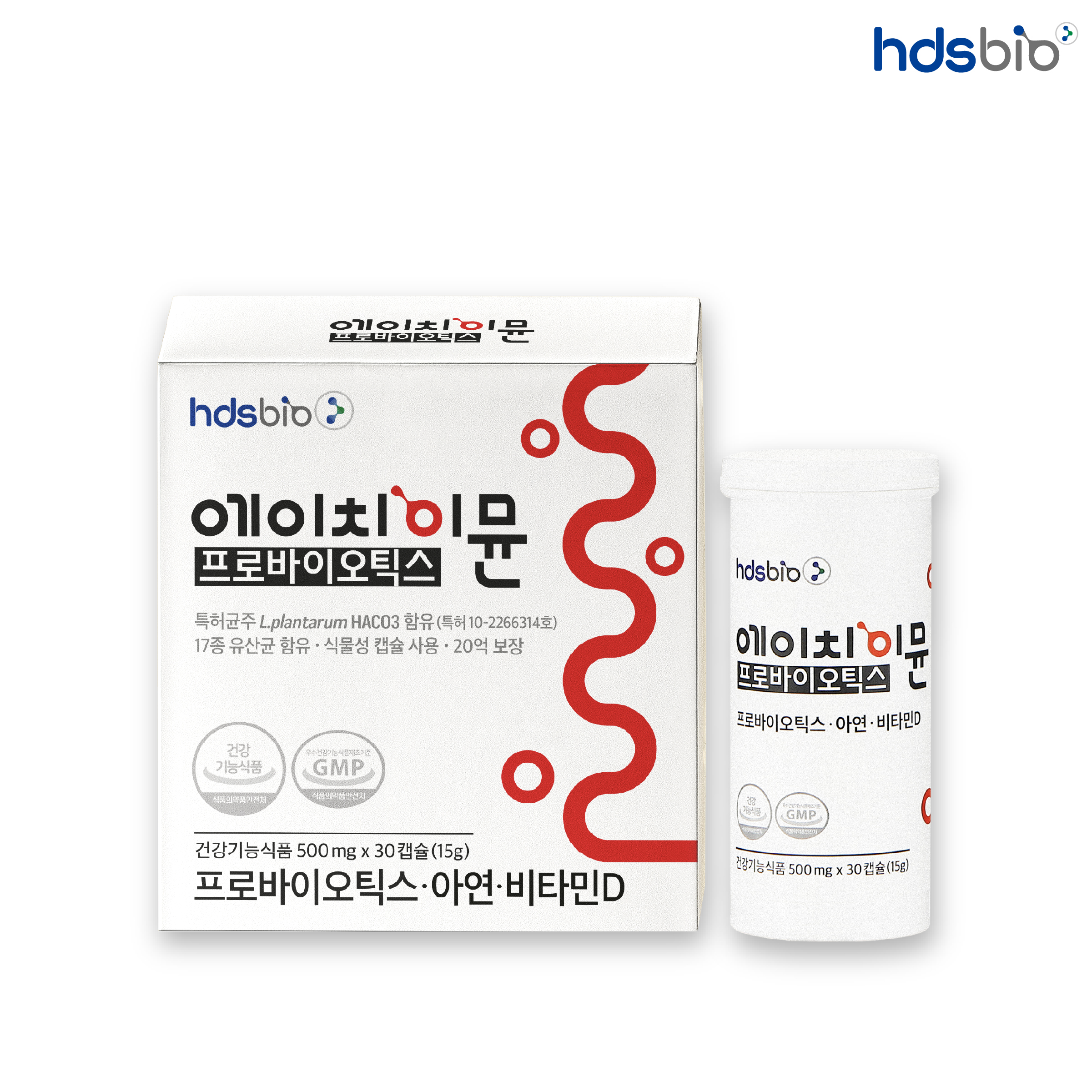 에이치 이뮨 프로바이오틱스 (1개월분 30캡슐)
